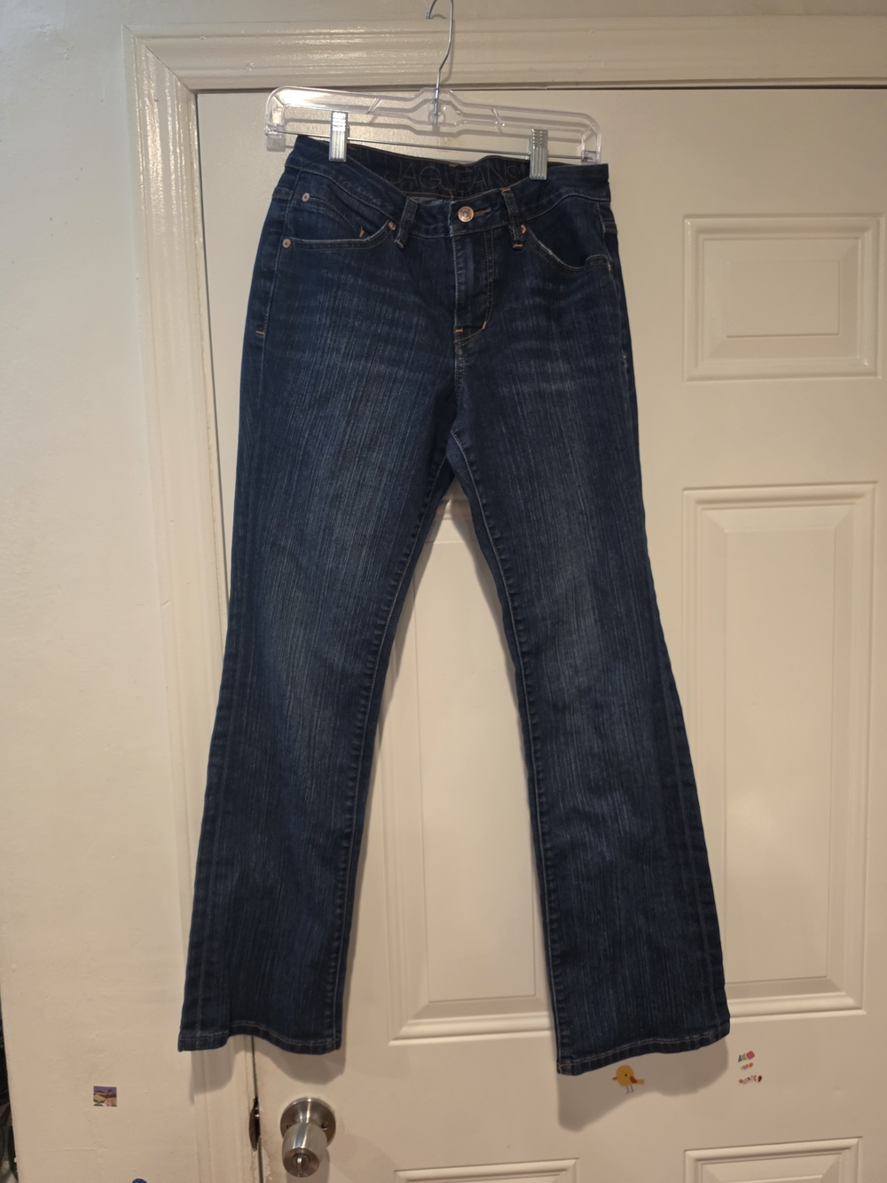 Jag Jeans Women's Dark Blue Bootleg Jeans